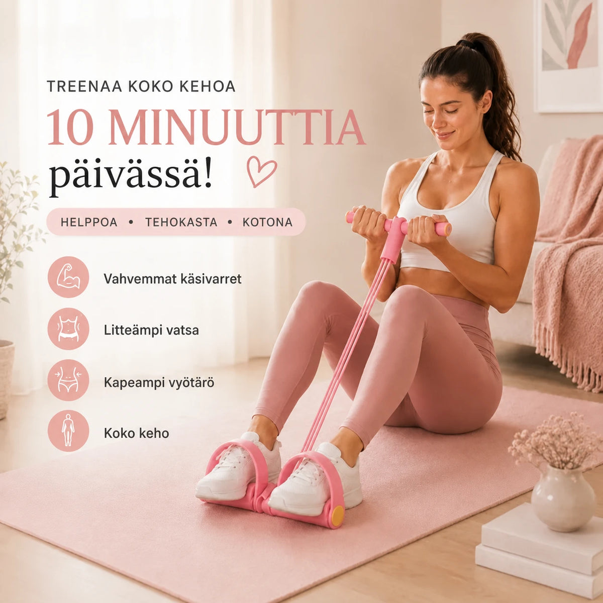 Netovia FlexiCore™ Treenikuminauha