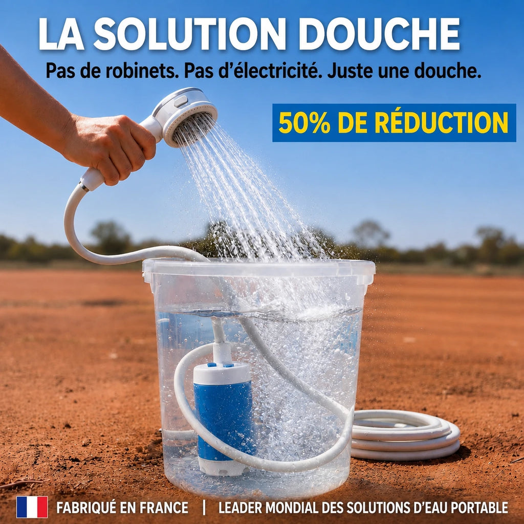 Pompe à Eau Portable : Kit avec Tuyau & Embout