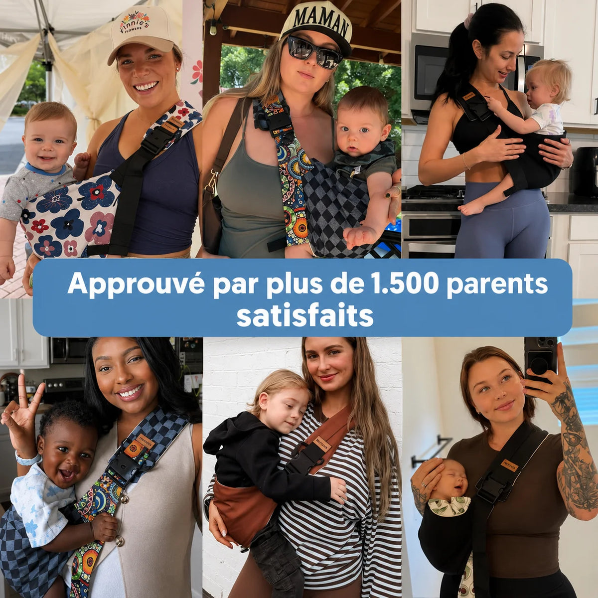 Porte-bébé Sling Netovia