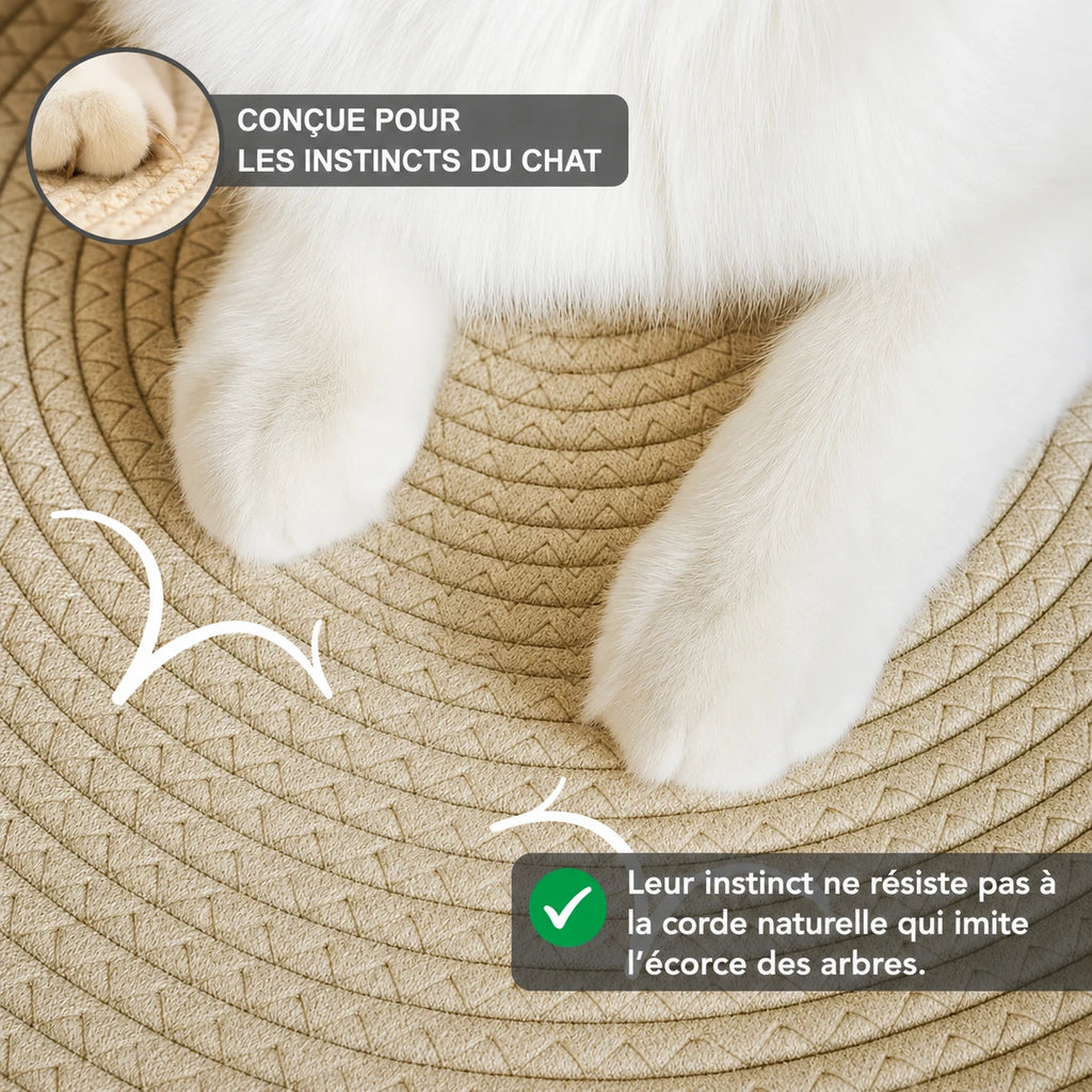 Instinct Basket | Découvrez le premier territoire naturel pour chats d'intérieur validé par la recherche