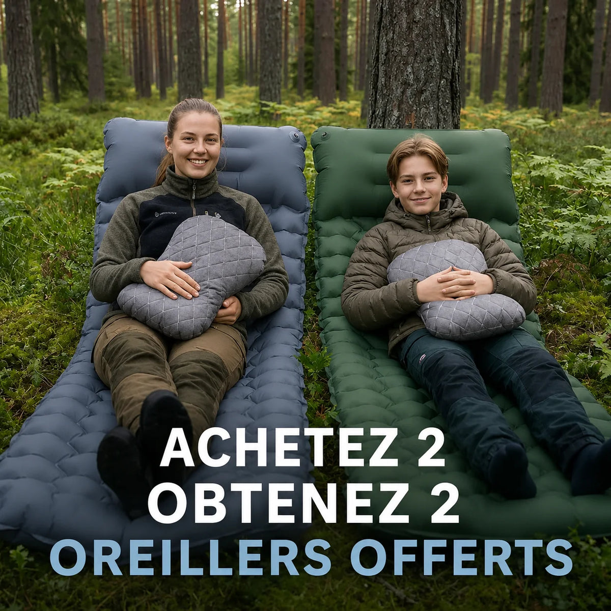 Netovia — Matelas gonflable ultraléger et compact PRO