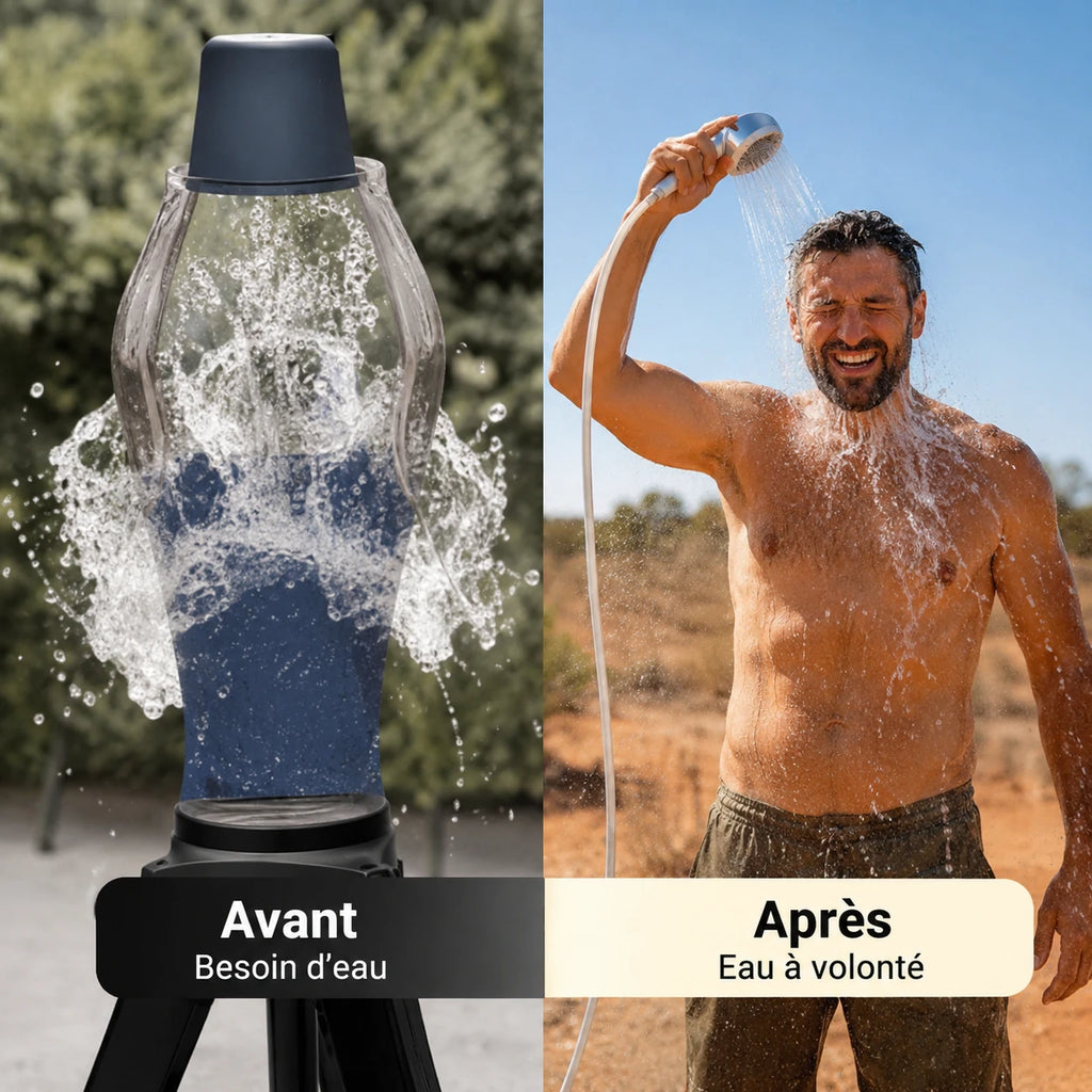 Pompe à Eau Portable : Kit avec Tuyau & Embout