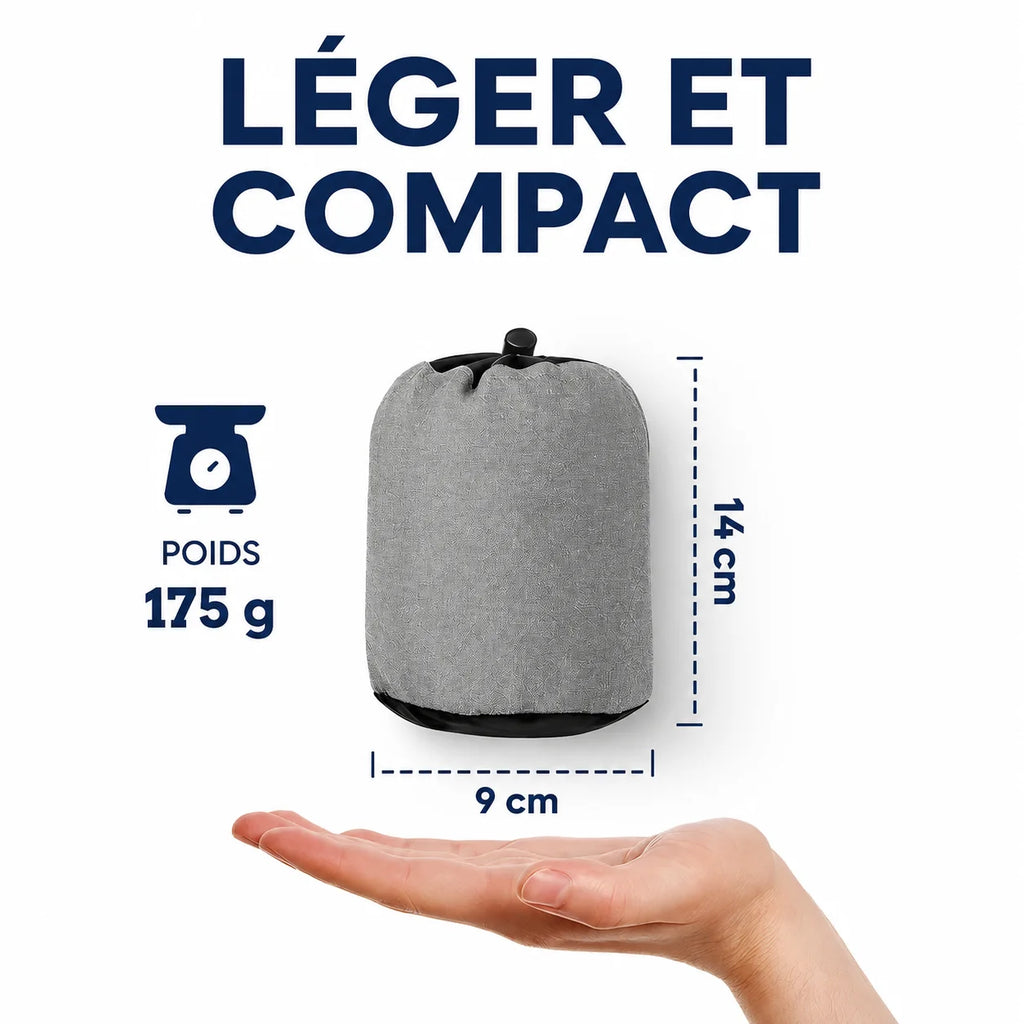 Oreiller de camping ultraléger