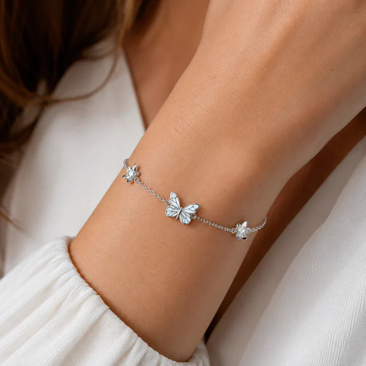 Bracelet Papillon Lumineux (ARGENT 925)