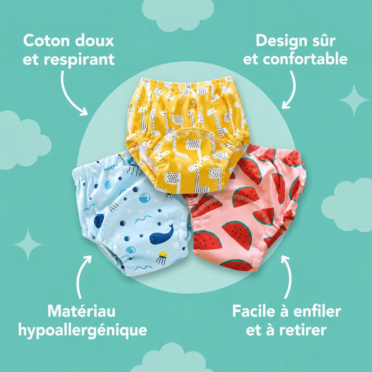 Culotte d'apprentissage de la propreté