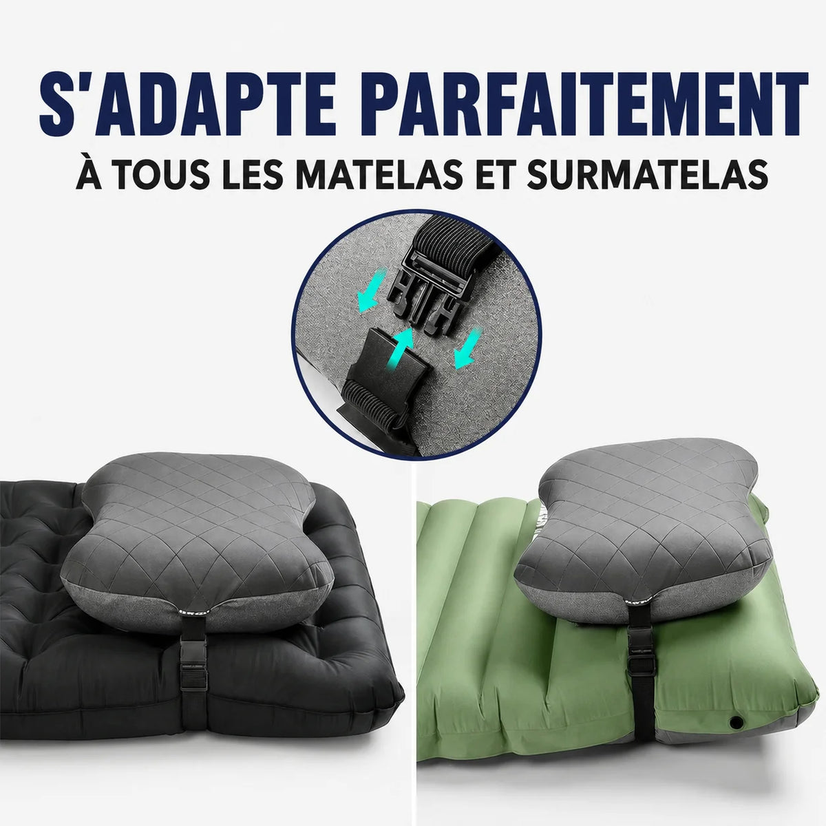 Oreiller de camping ultraléger