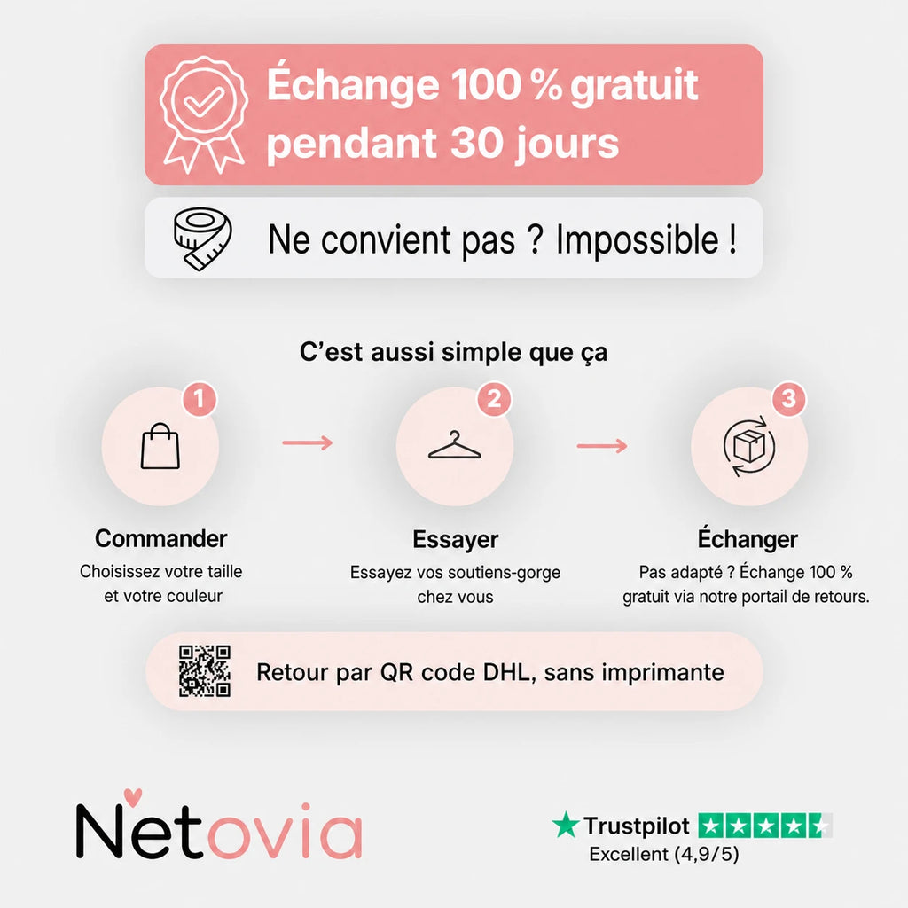 Soutien-gorge Netovia Comfort sans coutures ni armatures