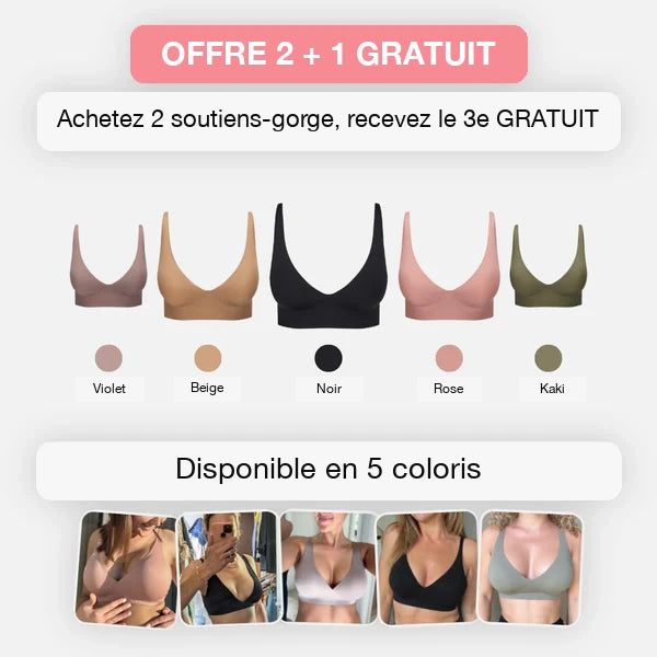 Soutien-gorge Netovia Comfort sans coutures ni armatures